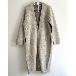 Aritzia • The Group Babaton • Oversized Long Grey Cardigan • Boyfriend • Medium